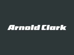 Logo of Arnold Clark displayed on a dark background.